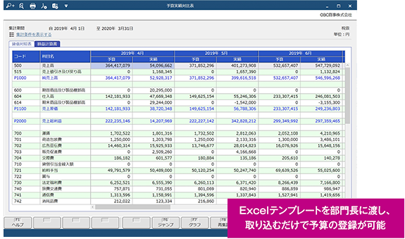 Excelテンプレート出力