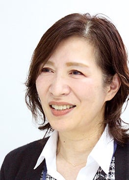 株式会社玉置 経理部 安陪 りえ子氏