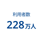 利用者数 192万人