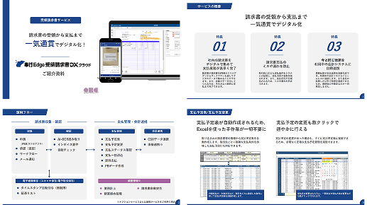 奉行Edge 発行請求書DXクラウド資料イメージ