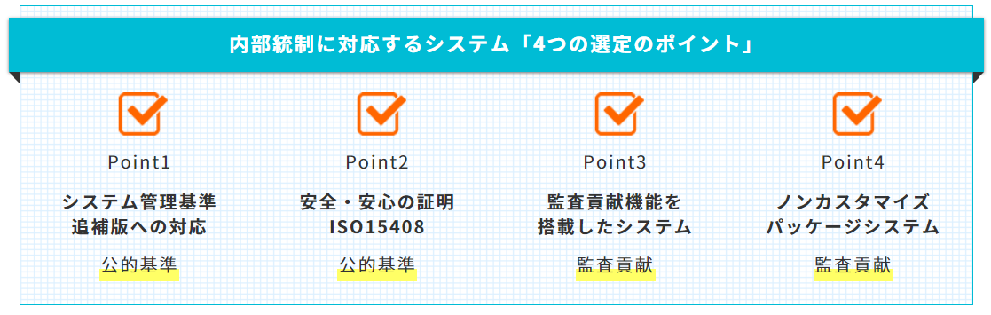 奉行における内部統制対応