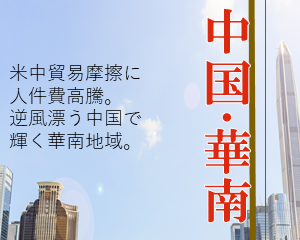 中国･華南地域 －中国事業成功のカギは、ノウハウの理解とガバナンス強化－