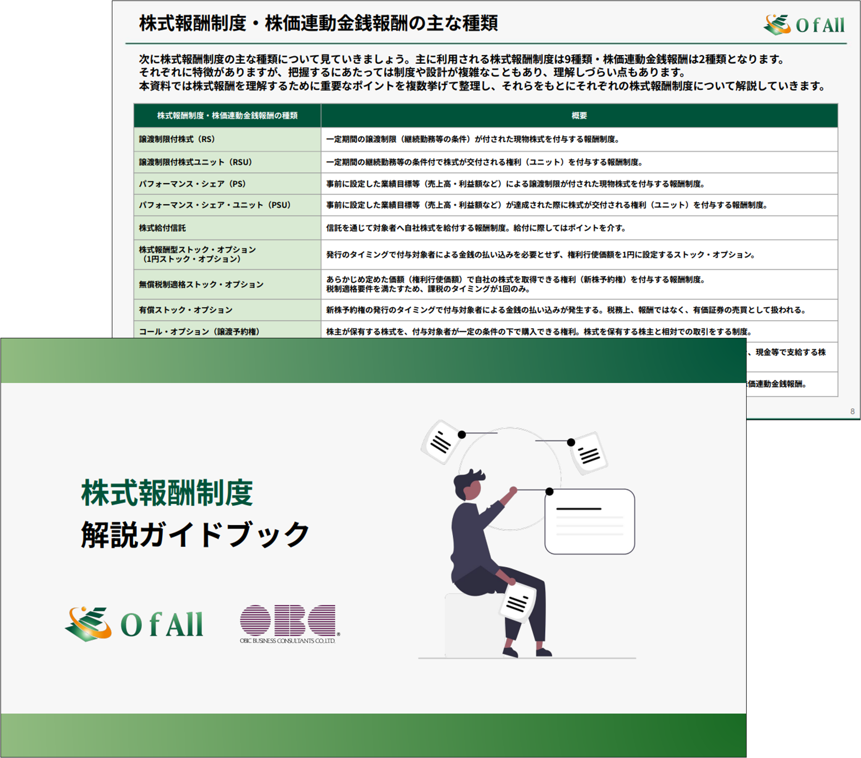 【上場企業／上場準備企業向け】株式報酬制度 解説ガイドブック
